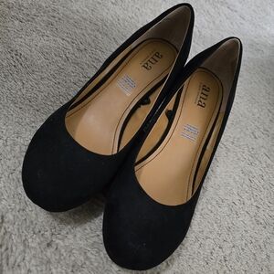 a.n.a Classic Black Heels